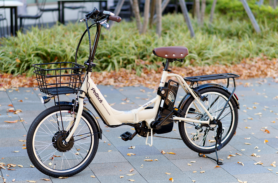 人気の電動アシスト折りたたみ自転車