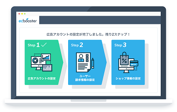 複雑な初期設定は不要なてかんたんな設定方法