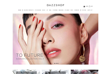 事例のDAZZSHOP様ウェブサイト